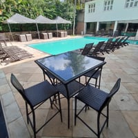 área da piscina
