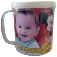 Caneca Plástica com foto e tema 500 ml várias côres - "PROMOÇÃO - 20 CANECAS POR R$ 129,90 - se