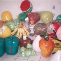frutas decorativas gigante