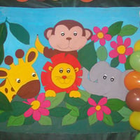 Painel - Festa Safari
Ainda sem o arco.