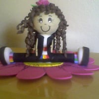 BONECA PITUXINHA PRIMAVERA.