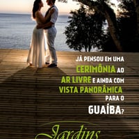 luxo do Jardins deck com vista para cerimonias.
