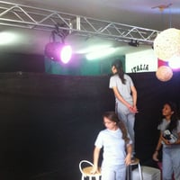 box truss no q20 ou q30 e canhoes de led