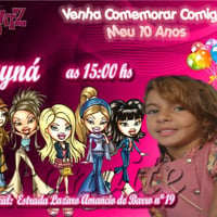 CONVITE Bratz
