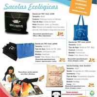 Sacolas ecológicas e personalizadas