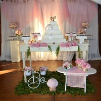 Mesas de bolo decoradas