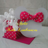 Porta lápis com cabeça Minnie