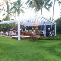 Tendas para casamento e eventos corporativos