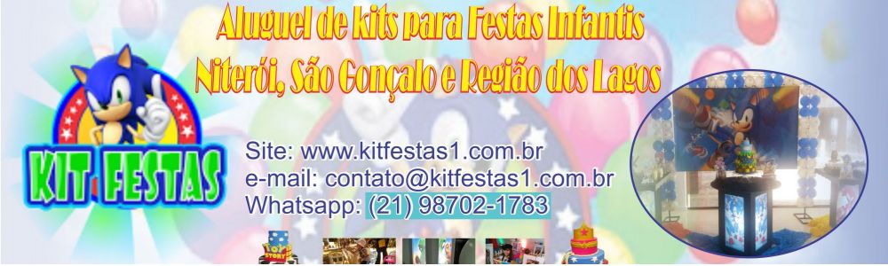 Kit Festas 1 - aluguel de temas e Decoração de fes