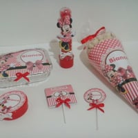 Kit Personalizado Minnie Vermelha
