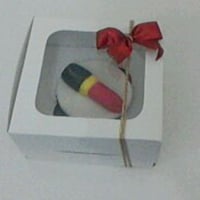 Cupcake formato de batom