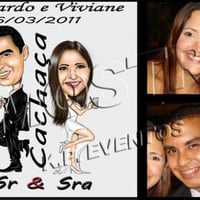 caricaturas de casais