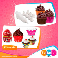 Forminhas e decorativos para cupcake. Vários modelos e temas. Sua festa linda e deliciosa com a Labe