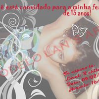 Convite 15 anos