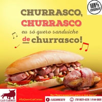 Dispomos a noite de Fast Food de Sanduíches de Churrasco, a carne da churrasqueira direto para o seu