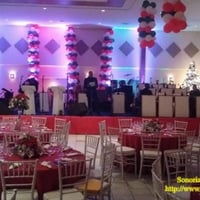 Iluminação decorativa.