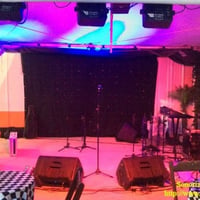 Som e luz para shows.