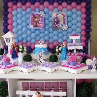 Decoração Frozen
