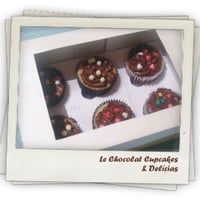 Caixa 6 Cupcakes diversos para presente
