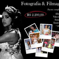 Promoção pacote completo foto e filmagem para 15 anos