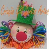 Enfeite de mesa Circo
