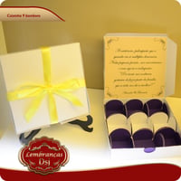 Caixinha personalizada 9 bombons