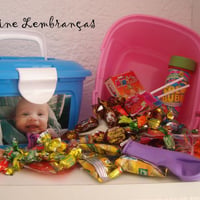 Maleta de Doces e personalizada