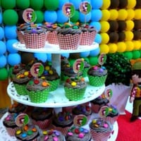 Cupcakes Chapeuzinho vermelho