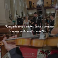 O olhar do violinista!