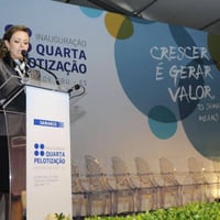 Inauguração da quarta pelotização da Samarco