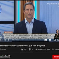 Interpretação simultânea para Libras no Programa Aqui na Band em 2020