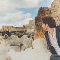 Trash the Dress em Santorini / Grécia