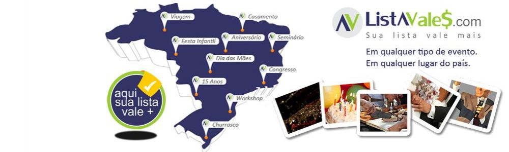 ListaVales.com - Sua lista vale mais