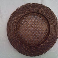 sousplat de rattan