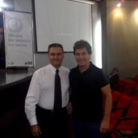 Wagner com Marcos Frota