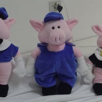 3 Porquinhos para festas