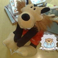 Lobo mau de pelucia