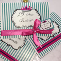convite Isa 15 anos