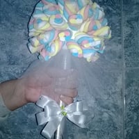 Buquê de marshmallow para daminhas