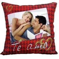 Capa de Almofada Eu Te Amo Personalizada R$ 32,00