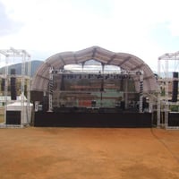 Palco Arabe e outras coberturas e medidas; conforme necessidades do cliente.