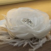 Rosa com strass