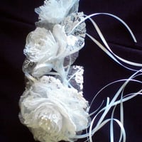 Flor em renda