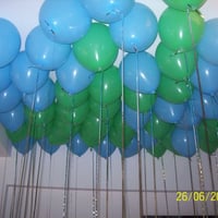bolas com gás hélio