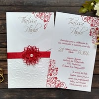 Convite de casamento
