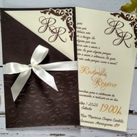 Convite de casamento