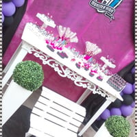 Decoração festa Monster Hight