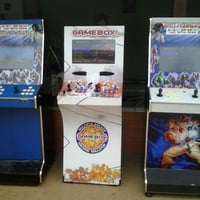 Maquinas de fliperama(multijogos).