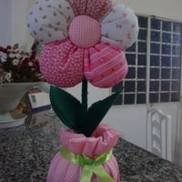 flor estampada