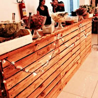 balcão de pallets
